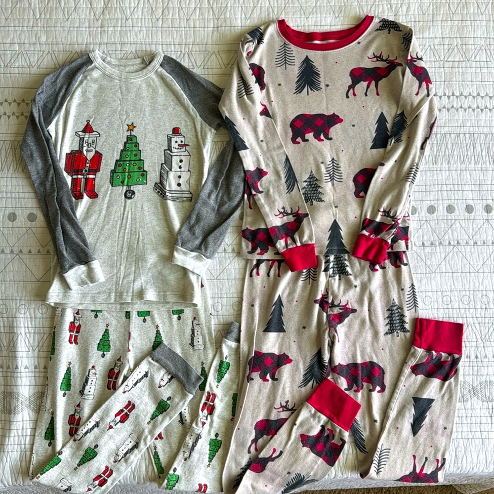 Christmas PJ’s size 10/12